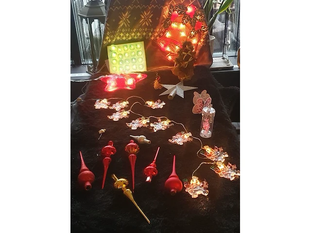 Ca. 605x decoratie en kerst artikelen - afbeelding 5 van  44