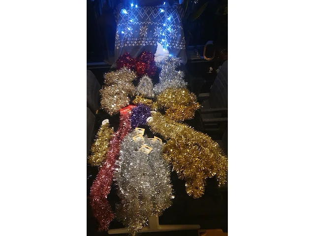 Ca. 605x decoratie en kerst artikelen - afbeelding 7 van  44