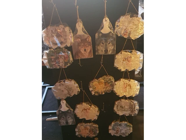 Ca. 605x decoratie en kerst artikelen - afbeelding 9 van  44