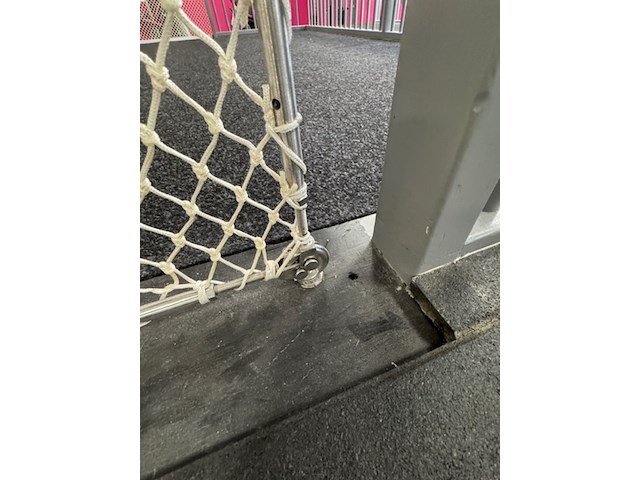 Ca. 60m2 afscheidingsnet, wit - afbeelding 5 van  5