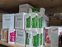 Ca. 60x anti-colic babyfles, twisthake, groen / roze