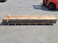 Ca. 60x bankirai hard hout, rabat, old stock - afbeelding 1 van  4