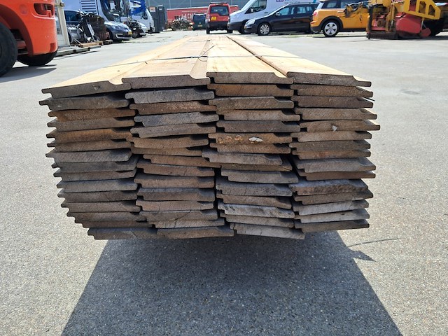 Ca. 60x bankirai hard hout, rabat, old stock - afbeelding 3 van  4