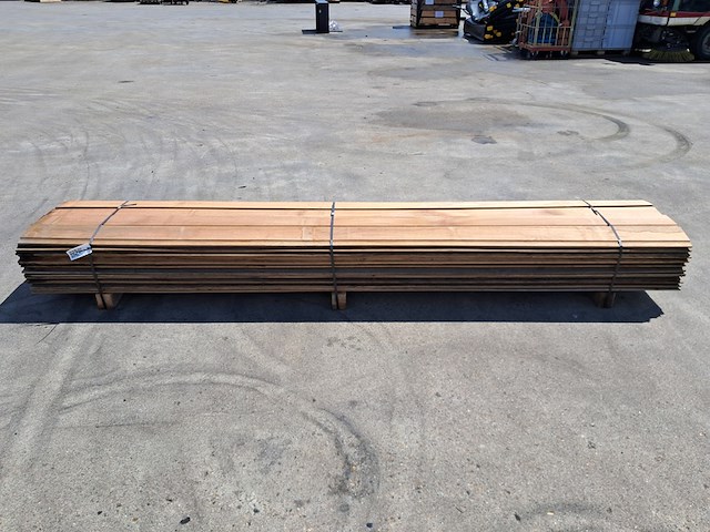 Ca. 60x bankirai hard hout, rabat - afbeelding 1 van  4