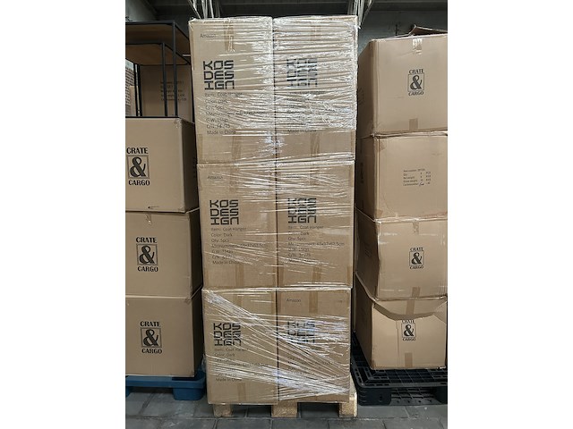 Ca. 60x design kledingrek, kapstok ca. 60x35x11 kos design, dark - afbeelding 6 van  6