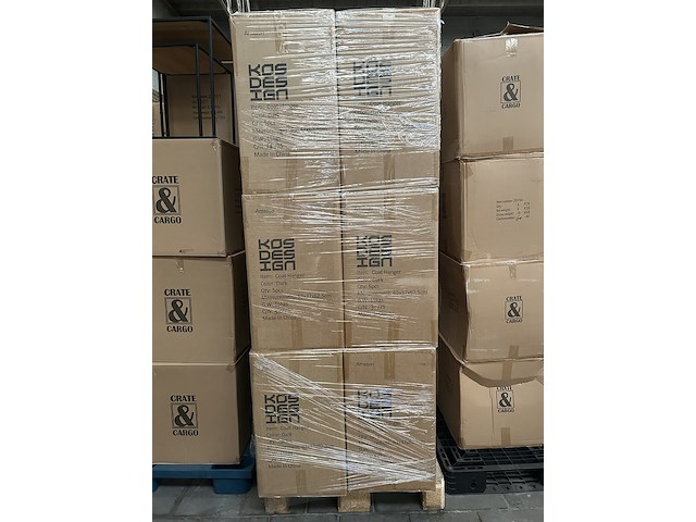 Ca. 60x design kledingrek, kapstok ca. 60x35x11 kos design, dark - afbeelding 6 van  6