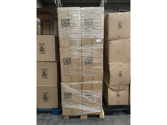 Ca. 60x design kledingrek, kapstok ca. 60x35x11 kos design, dark - afbeelding 6 van  6