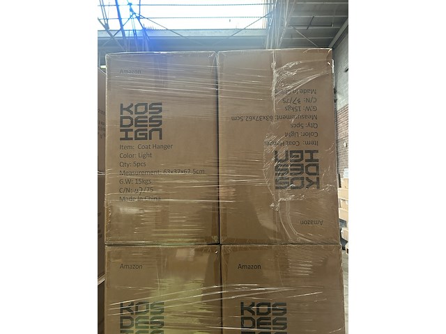 Ca. 60x design kledingrek, kapstok ca. 60x35x11, kos design - afbeelding 3 van  4