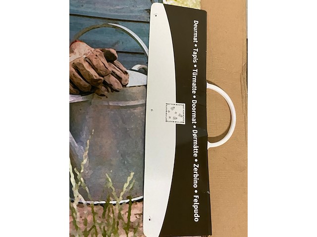 Ca. 60x deurmat tuingereedschap 75 cm x 45 cm - afbeelding 3 van  5