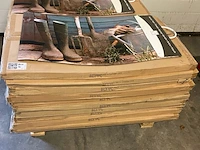 Ca. 60x deurmat tuingereedschap, 75 cm x 45 cm