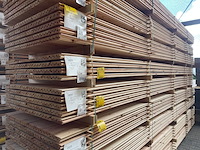 Ca. 60x douglas design- triple- deens profiel, 18x142mm, lengte 500cm - afbeelding 4 van  4