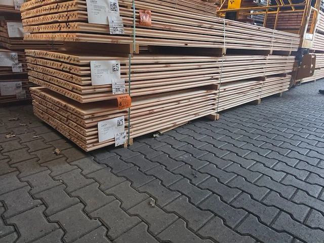 Ca. 60x douglas design- triple- deens profiel, 22x142mm, lengte 400cm - afbeelding 4 van  4