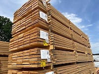 Ca. 60x douglas planken fijnbezaagd, 18x200mm, lengte 400cm - afbeelding 4 van  4