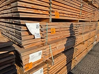 Ca. 60x douglas planken fijnbezaagd, 18x200mm, lengte 400cm - afbeelding 4 van  4