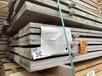 Ca. 60x douglas planken fijnbezaagd, 22x200mm, lengte 400cm - afbeelding 4 van  4