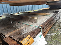 Ca. 60x douglas wisselsponning, 18x145mm, lengte 400cm - afbeelding 1 van  3