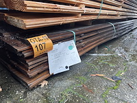 Ca. 60x douglas wisselsponning, 18x145mm, lengte 400cm - afbeelding 2 van  3