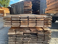 Ca. 60x douglas wisselsponning/halfhoutsrabat, 18x190mm, lengte 500cm - afbeelding 2 van  3