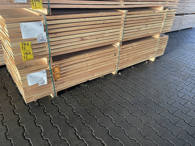 Ca. 60x douglas zweeds rabat, 21x190mm, lengte 300cm - afbeelding 4 van  4