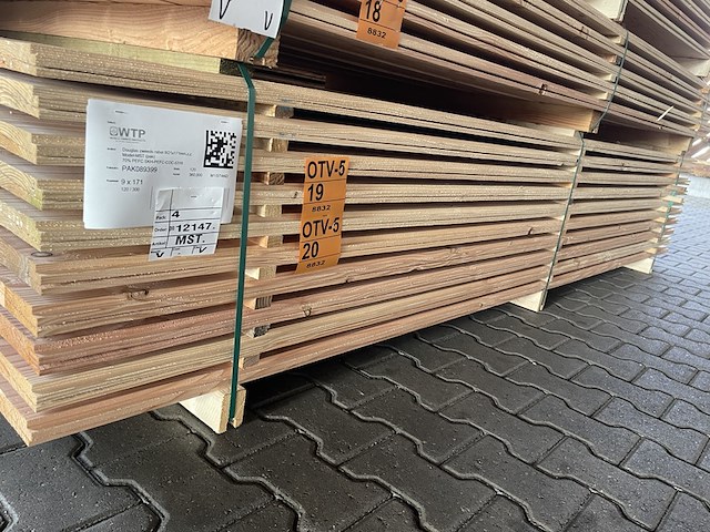 Ca. 60x douglas zweeds rabat, 21x190mm, lengte 300cm - afbeelding 4 van  4