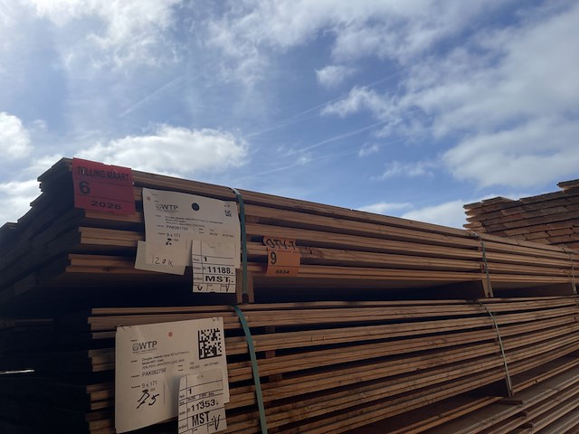 Ca. 60x douglas zweeds rabat, 21x190mm, lengte 300cm - afbeelding 4 van  4