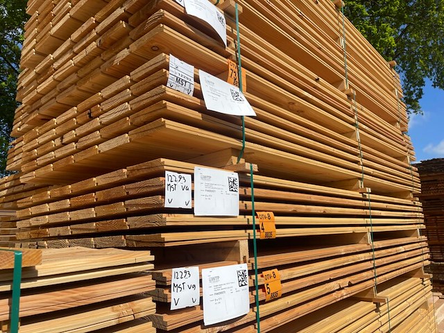 Ca. 60x douglas zweeds rabat, 21x190mm, lengte 300cm - afbeelding 4 van  4