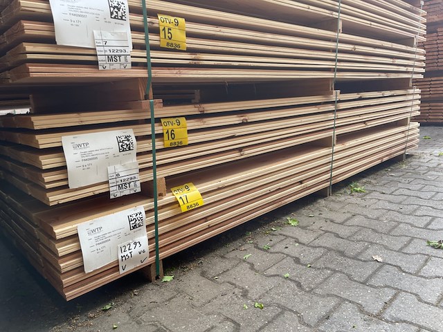 Ca. 60x douglas zweeds rabat, 21x190mm, lengte 300cm - afbeelding 4 van  4