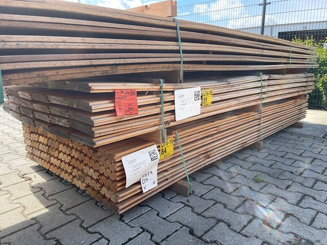 Ca. 60x douglas zweeds rabat, 21x190mm, lengte 300cm - afbeelding 4 van  4