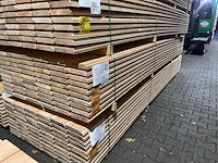 Ca. 60x douglas zweeds rabat, 21x190mm, lengte 400cm - afbeelding 4 van  4