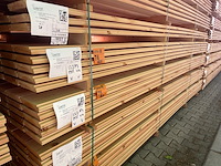 Ca. 60x douglas zweeds rabat, 21x190mm, lengte 400cm - afbeelding 4 van  4