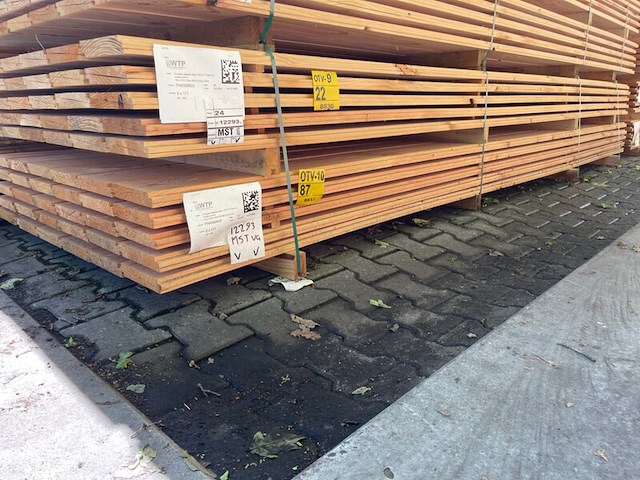Ca. 60x douglas zweeds rabat, 21x190mm, lengte 400cm - afbeelding 4 van  4
