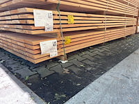 Ca. 60x douglas zweeds rabat, 21x190mm, lengte 400cm - afbeelding 4 van  4