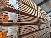 Ca. 60x douglas zweeds rabat, 21x190mm, lengte 400cm - afbeelding 4 van  4