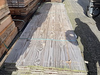 Ca. 60x douglas zweeds rabat, 26x190mm, lengte 400cm - afbeelding 1 van  3