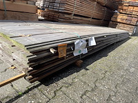 Ca. 60x douglas zweeds rabat, 26x190mm, lengte 400cm - afbeelding 2 van  3