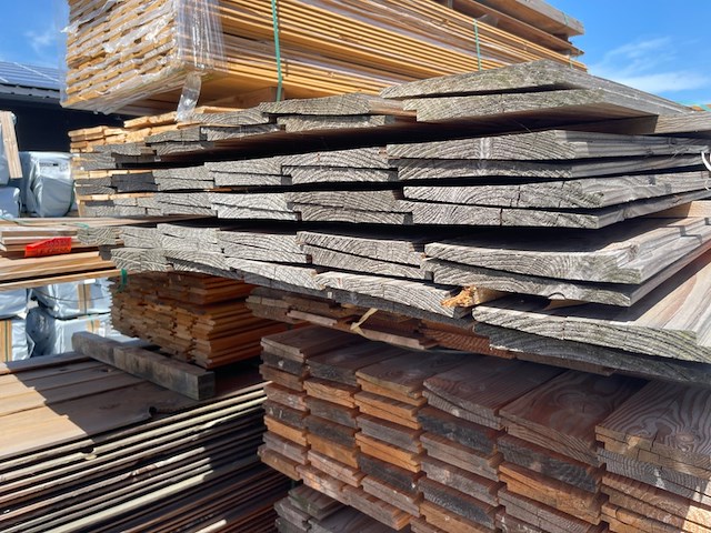 Ca. 60x douglas zweeds rabat, 26x190mm, lengte 400cm - afbeelding 3 van  3
