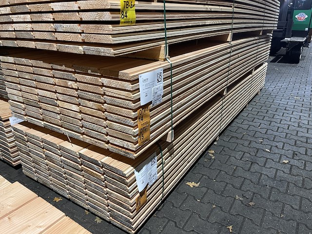 Ca. 60x douglas zweeds rabat - afbeelding 4 van  4