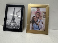Ca. 60x fotolijst, goud en zwart - afbeelding 1 van  3