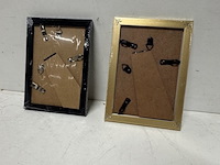 Ca. 60x fotolijst, goud en zwart - afbeelding 2 van  3