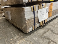 Ca. 60x guyana teak dekdelen gevingerlast, 21x90mm, lengte 400cm - afbeelding 4 van  4