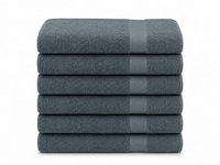 Ca. 60x handdoek, 50/100 500gsm, antraciet - afbeelding 1 van  1