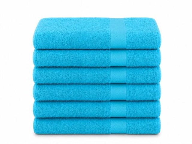 Ca. 60x handdoek, 50/100 500gsm, turquoise - afbeelding 1 van  1