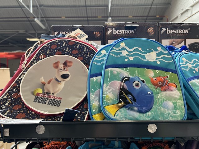 Ca. 60x kinder rugtas, w.o. olaf, fisher price - afbeelding 3 van  6