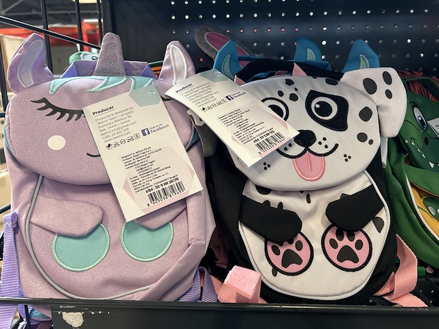 Ca. 60x kinder rugtas, w.o. olaf, fisher price - afbeelding 4 van  6