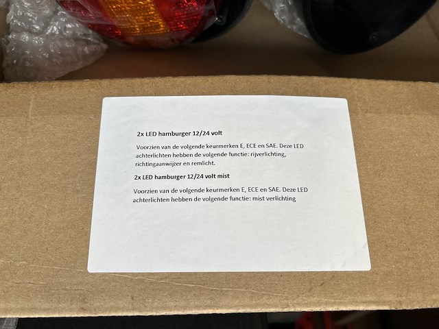 Ca. 60x led voertuigverlichting, trailer/aanhanger - afbeelding 4 van  8