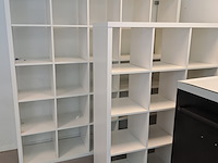 Ca. 60x (locatie deventer) diverse kasten, kallax, wit - afbeelding 5 van  28