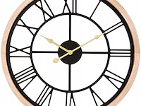 Ca. 60x luxe wandklok - mix - afbeelding 1 van  2