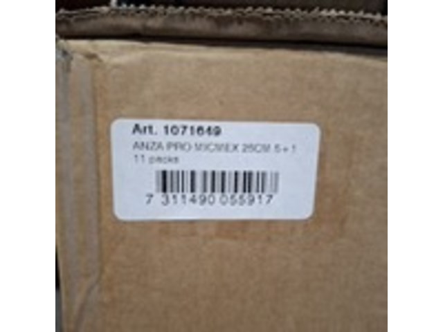 Ca. 60x micmex rollers 18cm, anza, groen - afbeelding 3 van  3