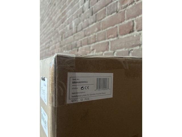 Ca. 60x speaker muurbeugel, sam creative, braha000013, zwart - afbeelding 5 van  5