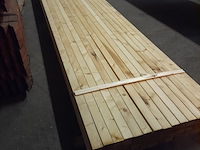 Ca. 60x vuren balk geschaafd, 4,5 x 7 x 420 cm - afbeelding 5 van  6